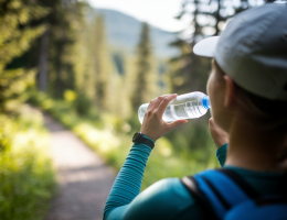 Bien s'hydrater en randonnée : enjeux de santé pour les voyages en nature