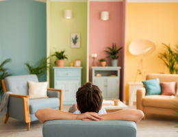 L'impact des couleurs dans votre intérieur sur votre bien-être quotidien