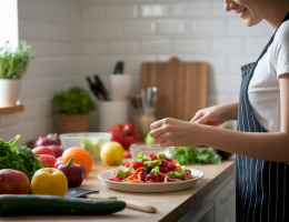 Manger sainement avec un budget limité quand on démarre son activité