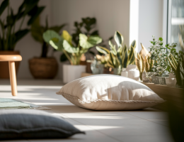 Créer un coin méditation : matériaux et agencement pour un espace bien-être à la maison