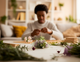 Atelier créatif à la maison : un remède naturel contre les troubles digestifs liés au stress