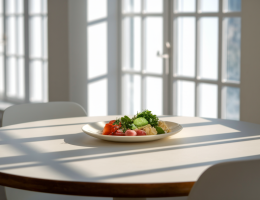 Digestion et environnement : pourquoi un espace épuré favorise une alimentation consciente