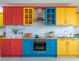 La psychologie des couleurs dans votre cuisine et son influence sur votre régime