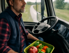 Alimentation du conducteur professionnel : prévenir les risques cardiovasculaires